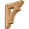 Ekena Millwork Westlake Slat Rough Sawn Bracket, Western Red Cedar, 6"W x 28"D x 32"H BKT06X28X32WTL06RWR - alternate 1